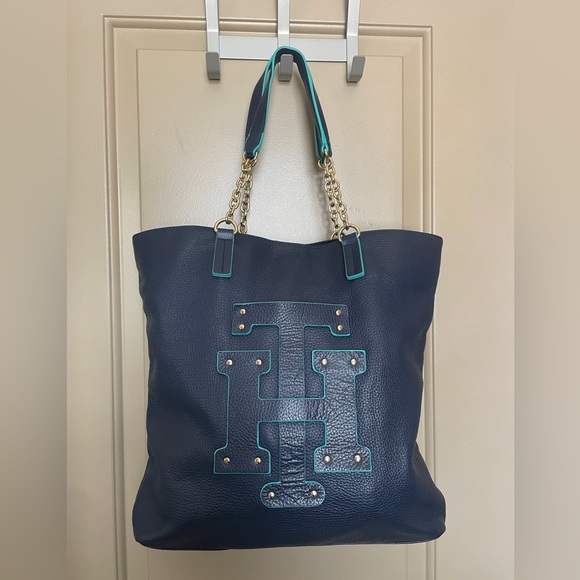 TOMMY HILFIGER Leather Bag - Picture 1 of 12